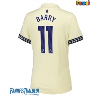 Everton Thierno Barry #11 Tricou Fotbal Replică 2025-26 Femei Deplasare